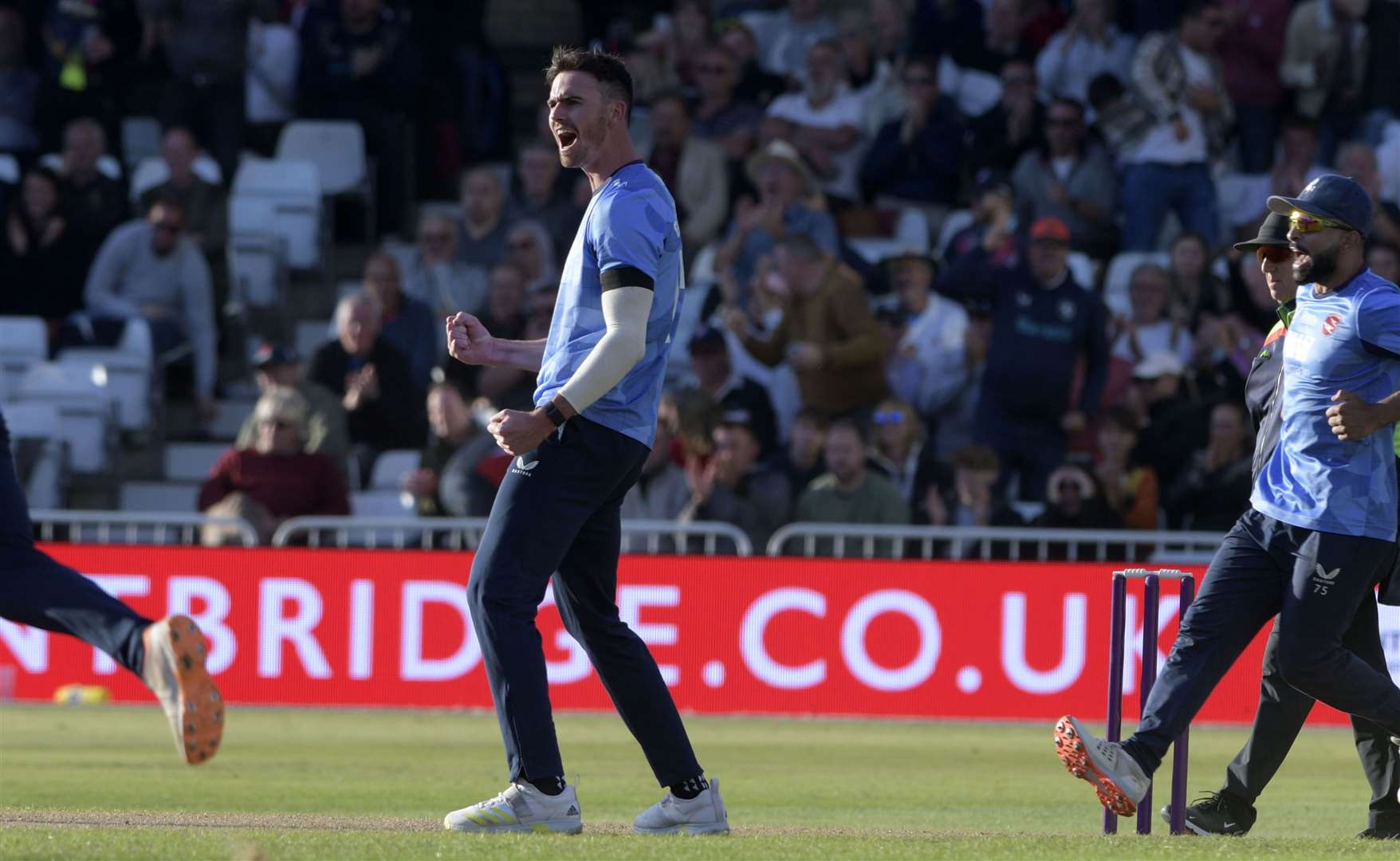 Bowler Nathan Gilchrist has signed a Kent contract extension. Picture: Barry Goodwin