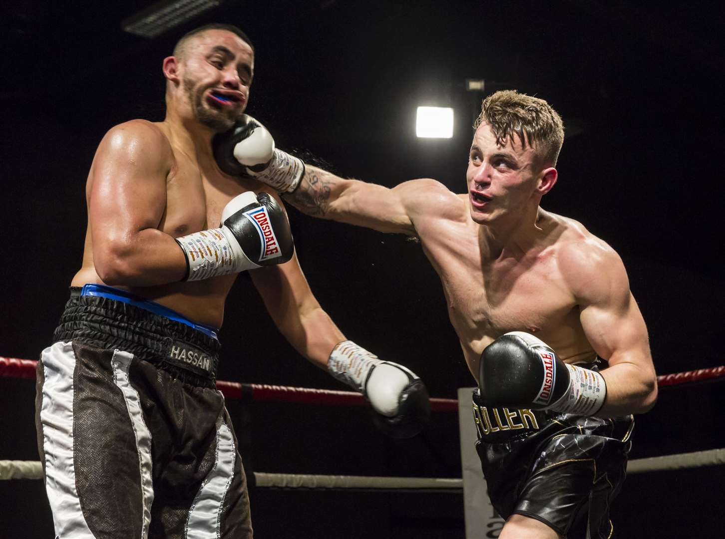 Lenny Fuller, right, is back in action this weekend Picture: Countrywide Photographic