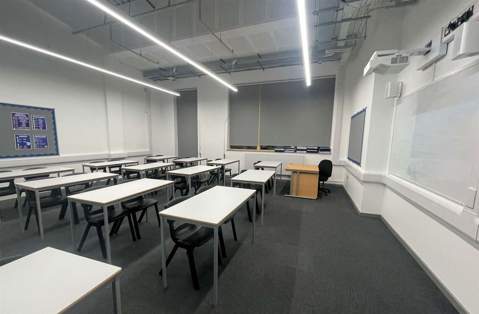 One of the new classrooms