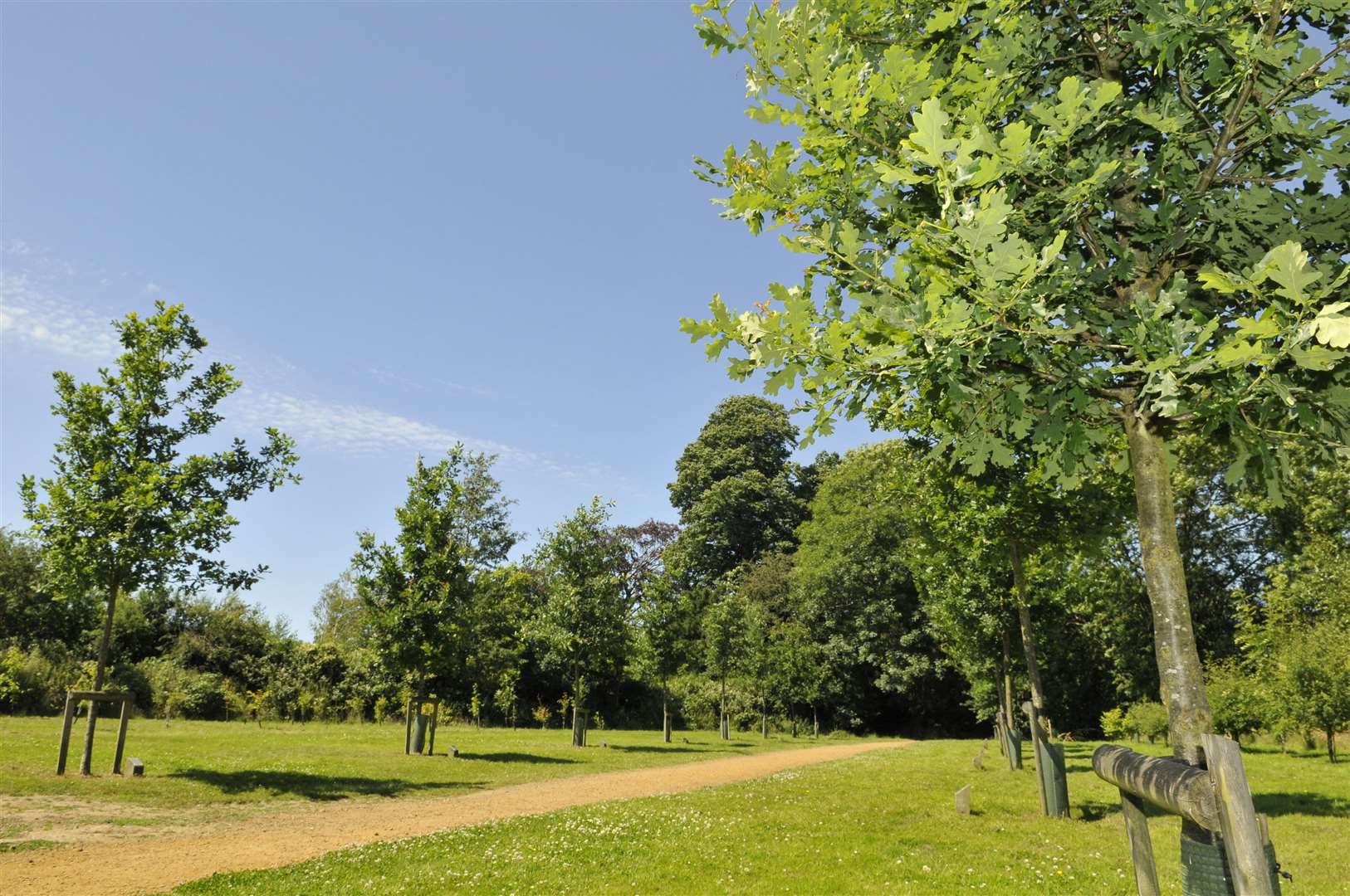 More and more people are enjoying the tranquillity of the trust land