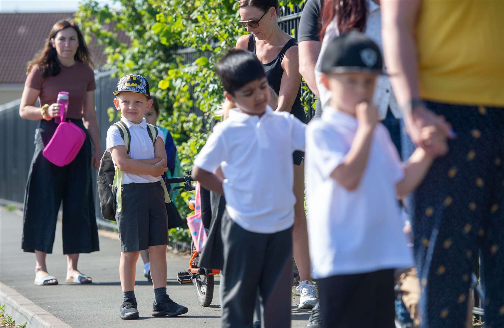 More parents now feel comfortable about sending their child to school, an survey found (Joe Giddens/PA)