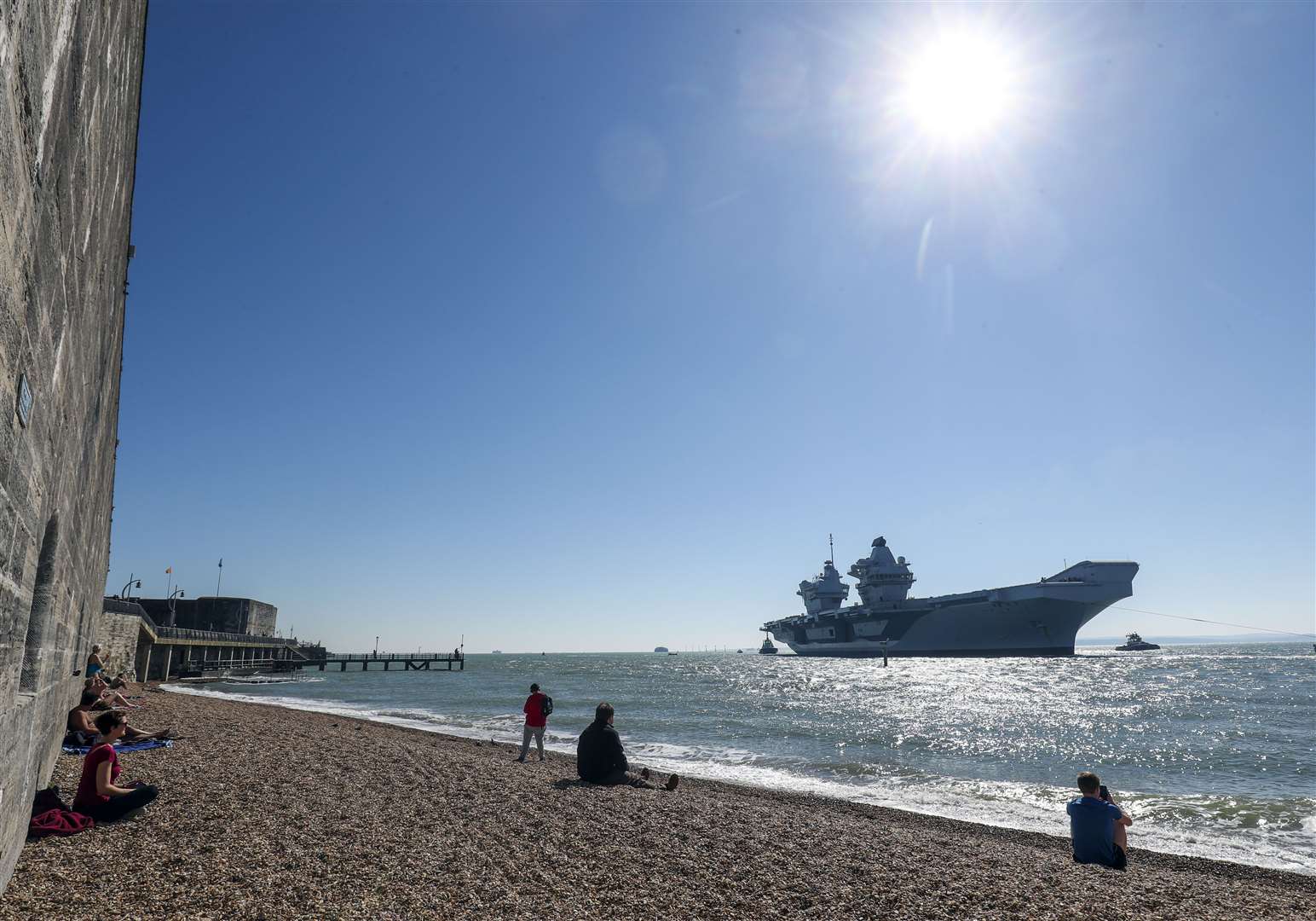 HMS Prince of Wales (Steve Parsons/PA)