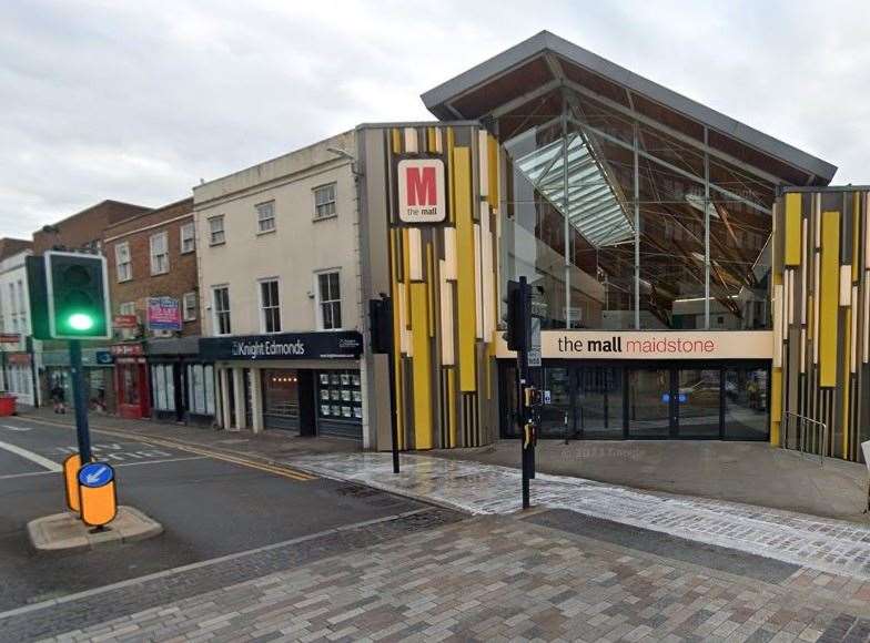 King Street in Maidstone had been closed off in both directions. Picture: Google Maps