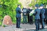 Roadside memorial service for Thanet police officer PC Jon Odell who died eight years ago in a hit and run accident at Shottendane Road, Margate