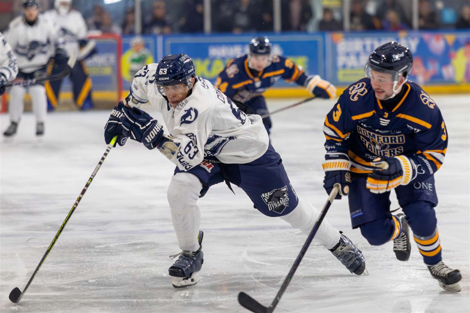 Invicta Dynamos’ Aaron Connolly was up against his old team after his summer switch from the Raiders Picture: David Trevallion