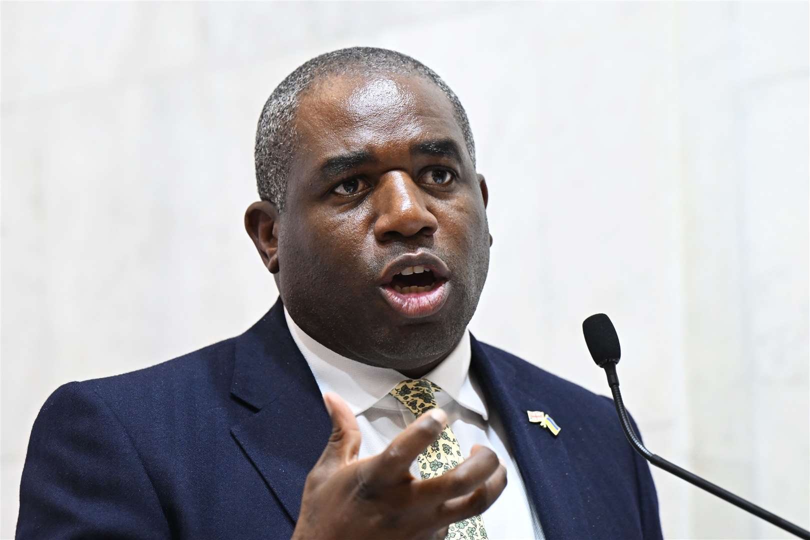 Foreign Secretary David Lammy said he would work with either candidate to be president (Leon Neal/PA)