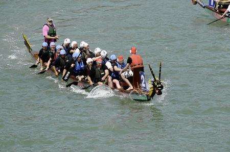 Dragon boat racing