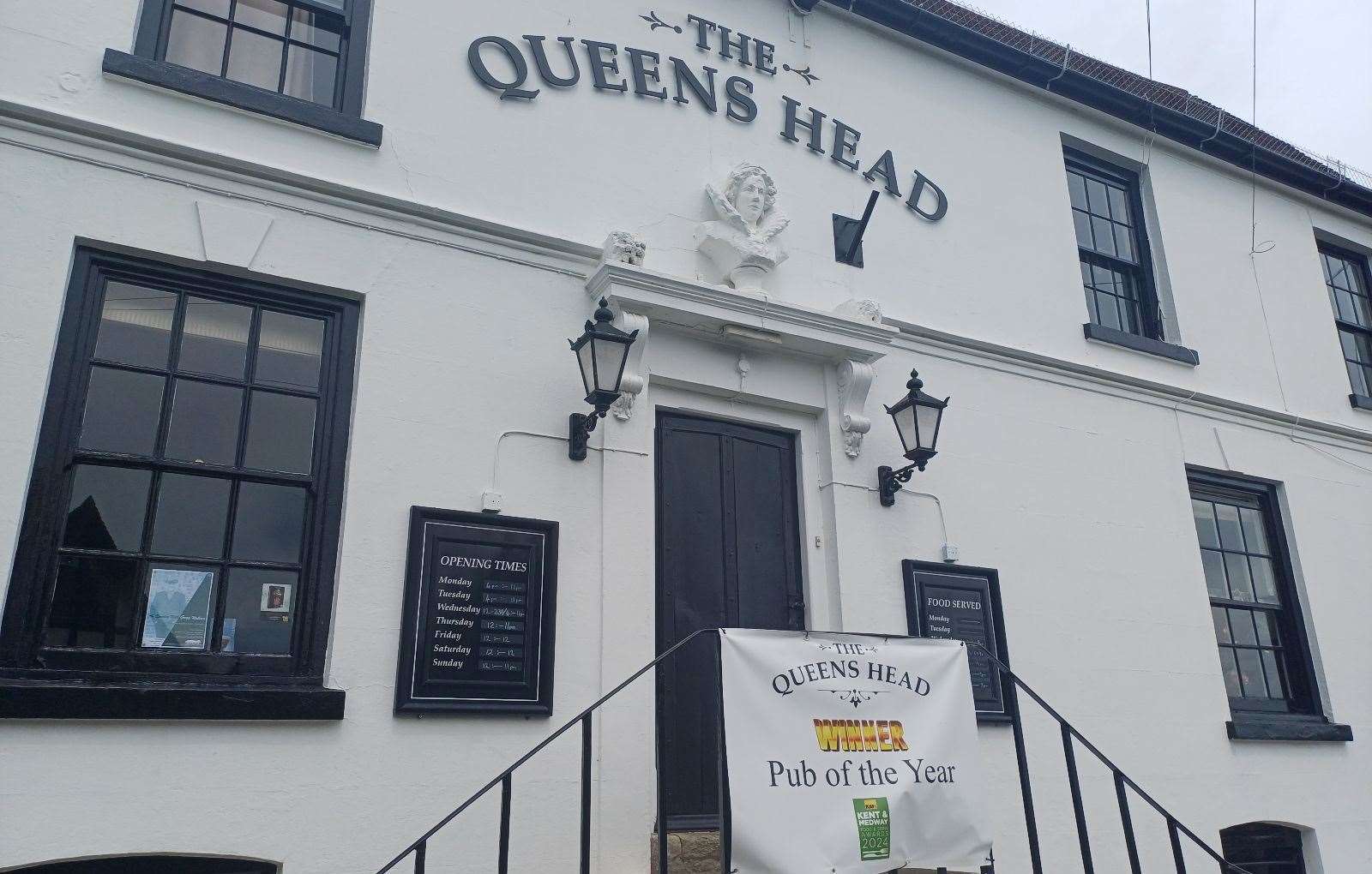 The Queen's Head pub Sutton Valence was one of last year’s award winners