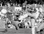 Tony Cascarino playing for Gills in 1986