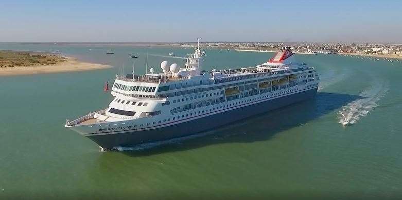 Coronavirus cruise liner Braemar stranded in the Caribbean with Sheppey couple Karen and Tony Crowder on board. Picture: Fred Olsen Cruise Lines