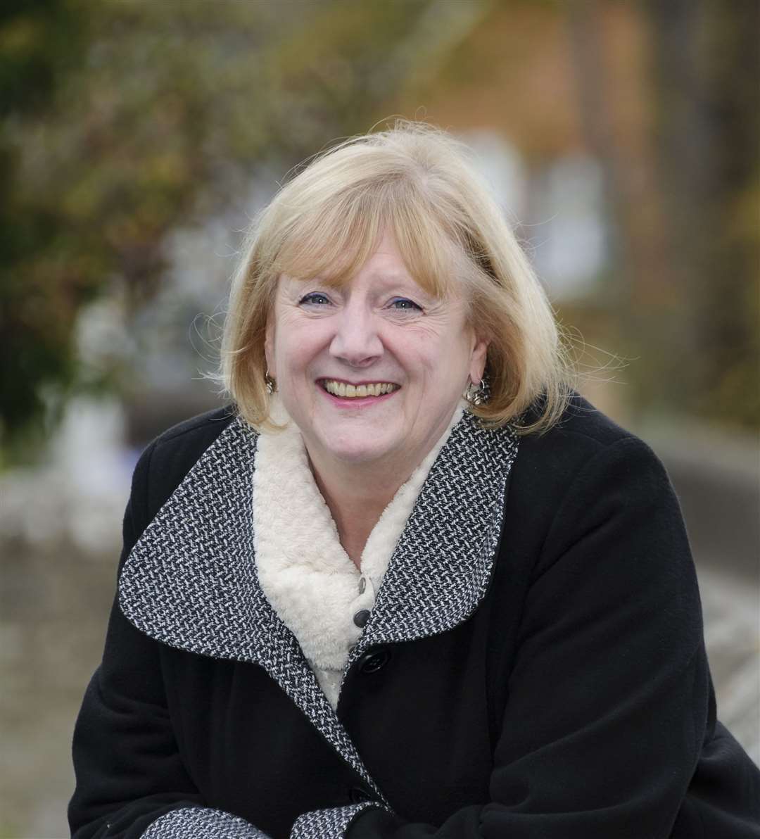 The chairman of Yalding Parish Council, Geraldine Brown