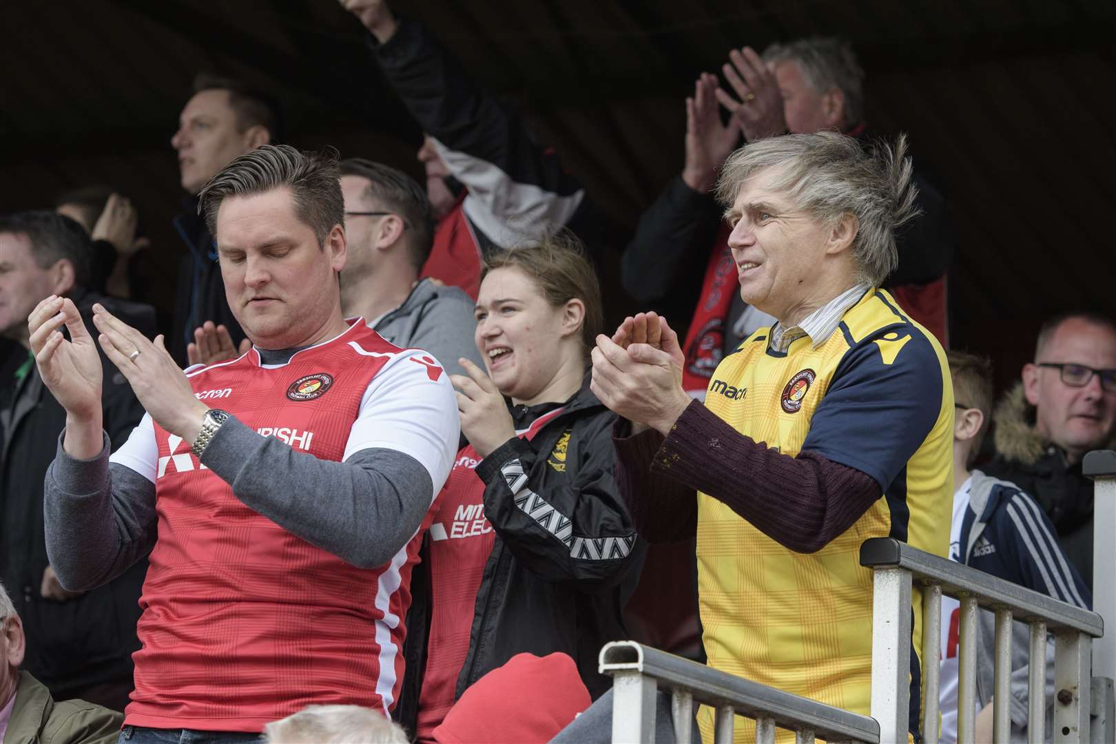 Ebbsfleet United fans have some exciting fixtures planned for the summer Picture: Andy Payton