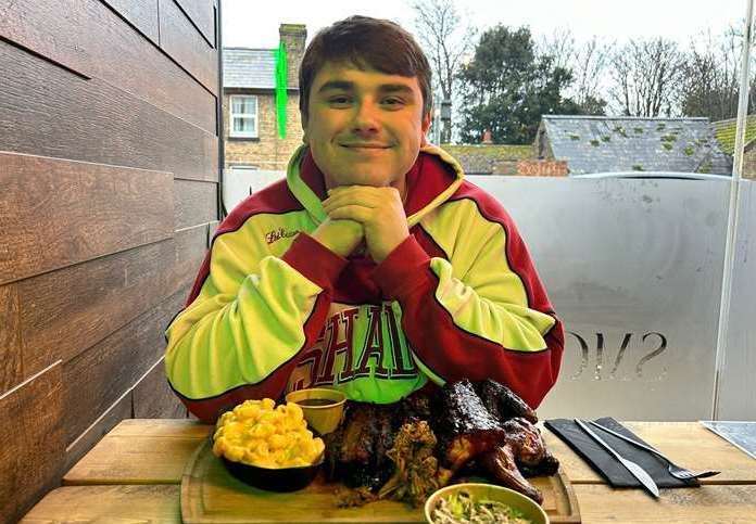 Max Chesson tried a massive meat platter at Smoke & Co in Ramsgate