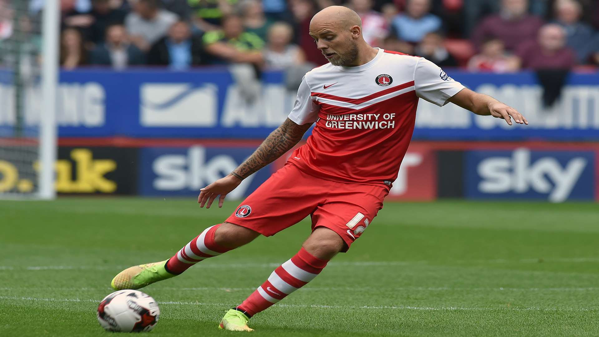 Charlton's Yoni Buyens. Picture: Keith Gillard