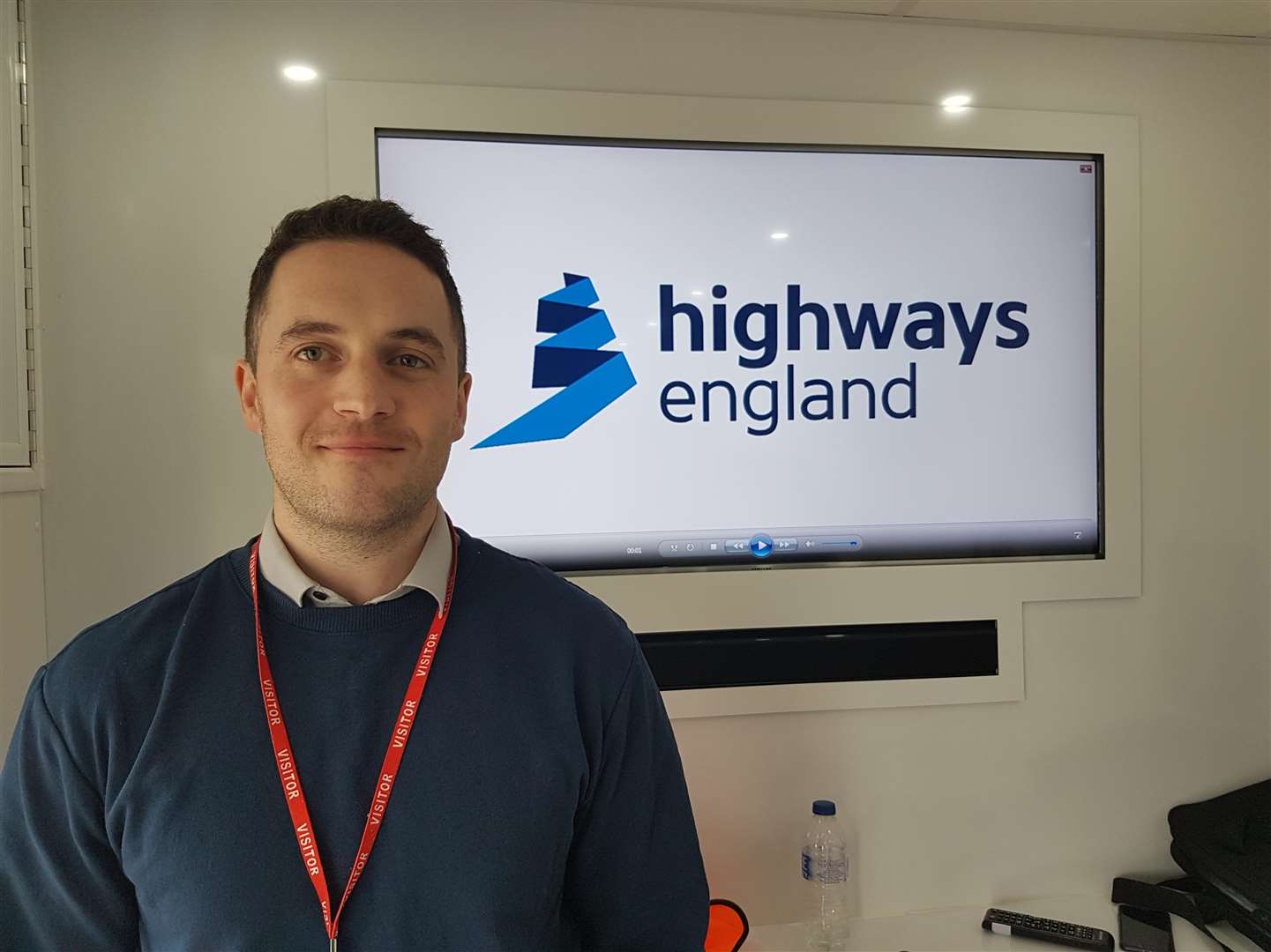 Tom Selby, Highways England’s project manager for the M20 Junction 10a works