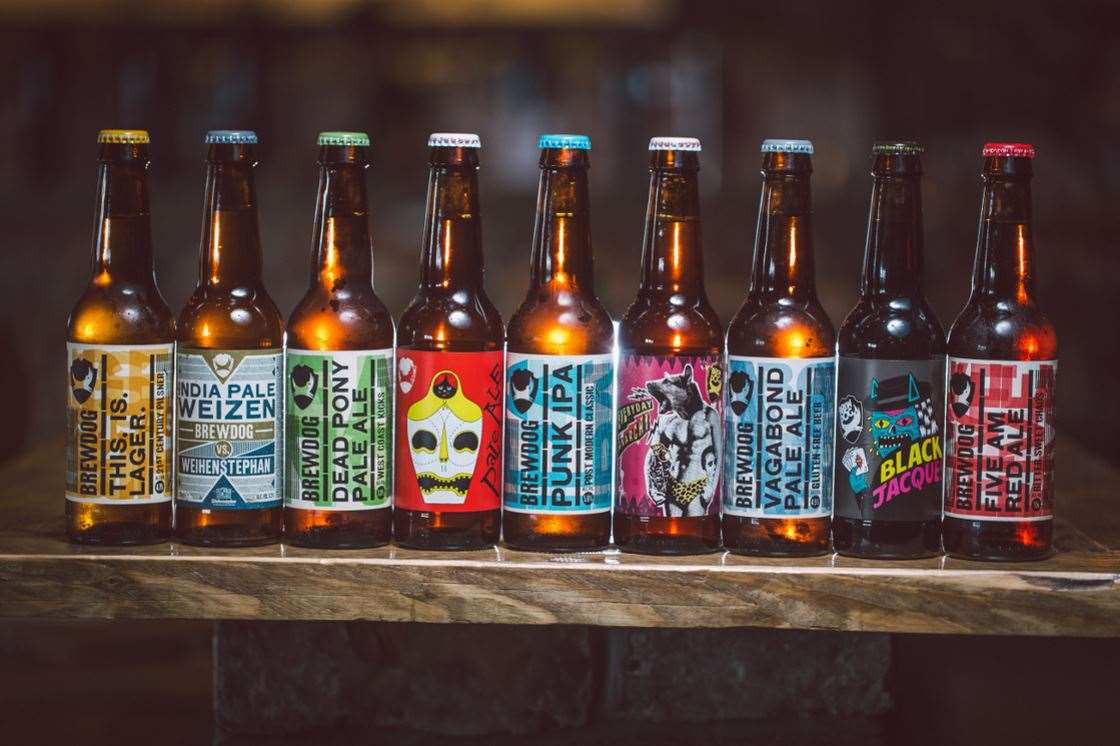 BrewDog beer is sold around the world. Picture: BrewDog