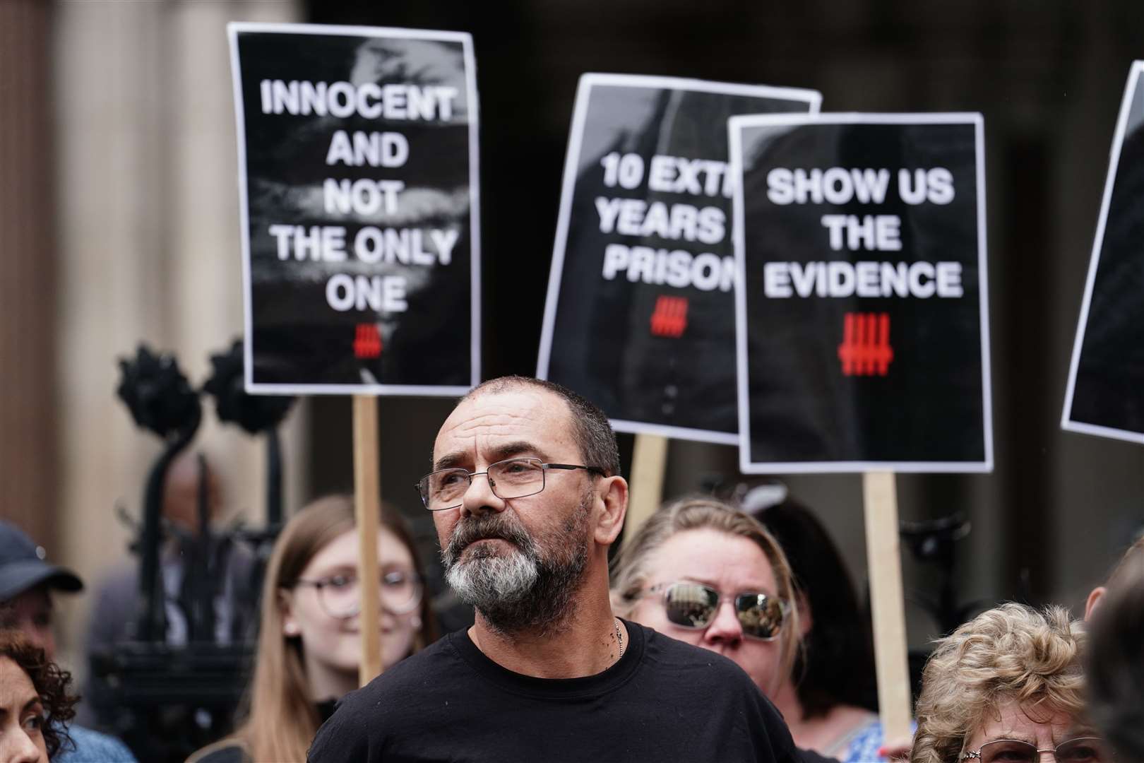 Andrew Malkinson, who served 17 years in prison for a rape he did not commit (Jordan Pettitt/PA)