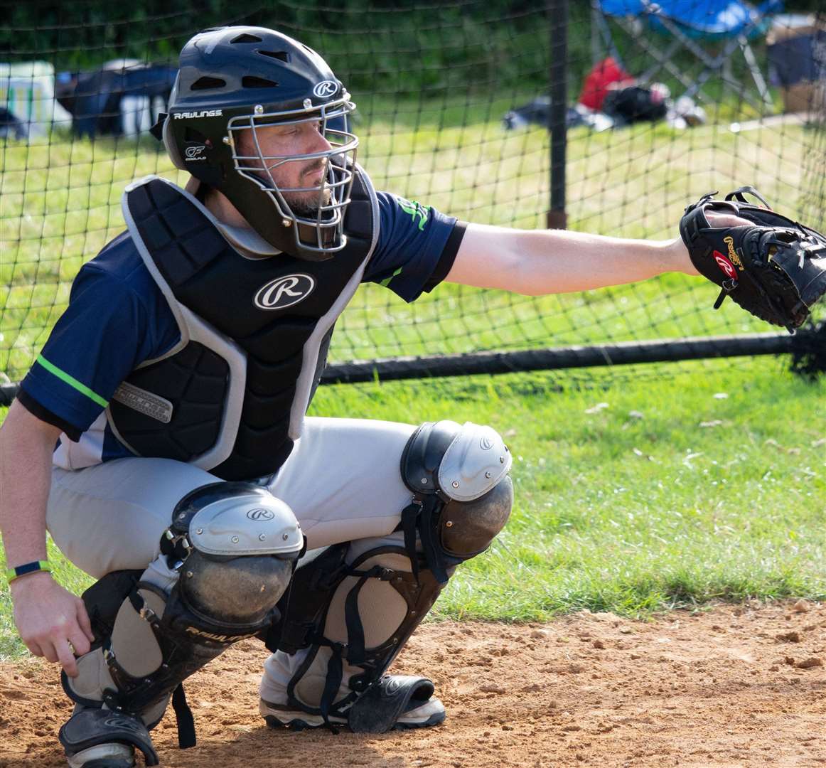 Kent Mariners Baseball Club - General Manager Keiron Peskett who also plays as our Catcher (46657307)
