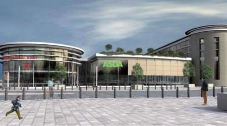 An artist's impression of the propsed development at Maidstone East