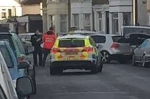 The scene of the second crash in Berridge Road