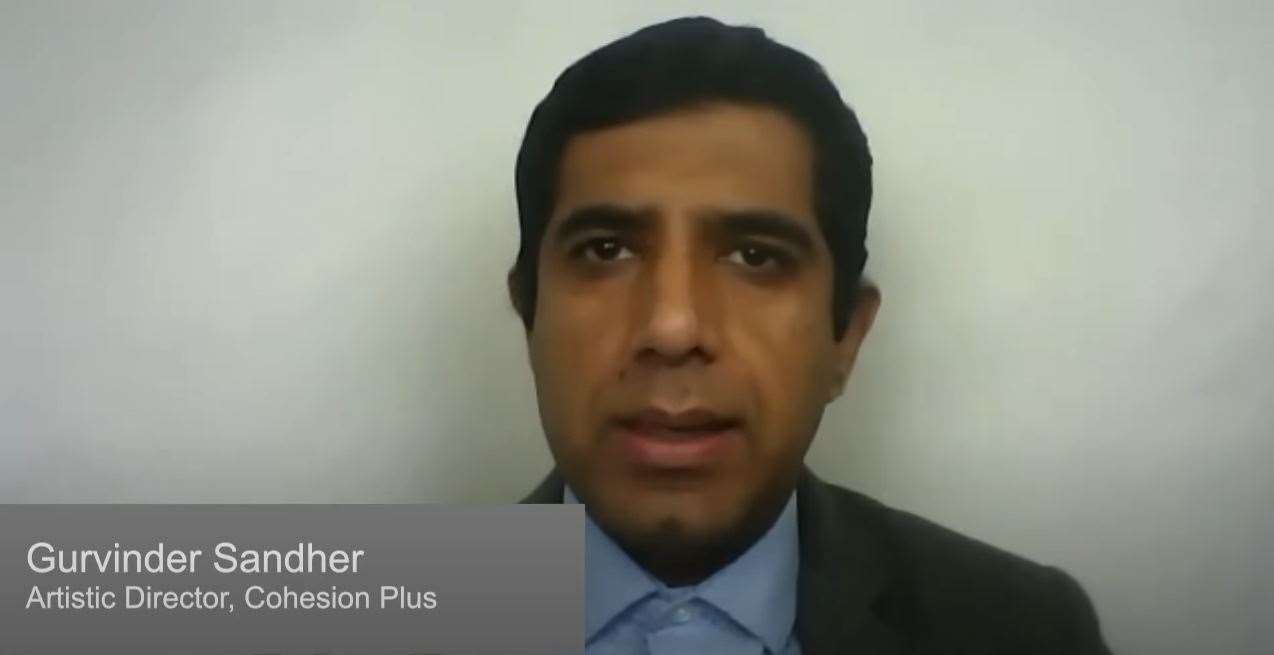 Gurvinder Sandher, artistic director at Cohesion Plus