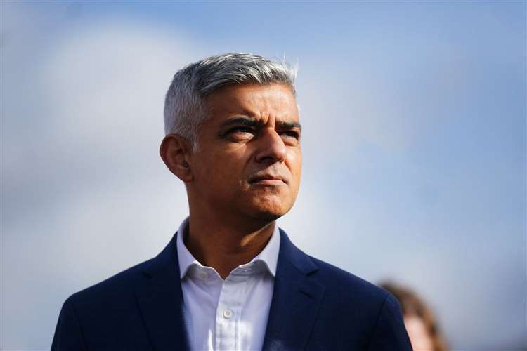 London Mayor Sadiq Khan. Photo: Victoria Jones/PA.