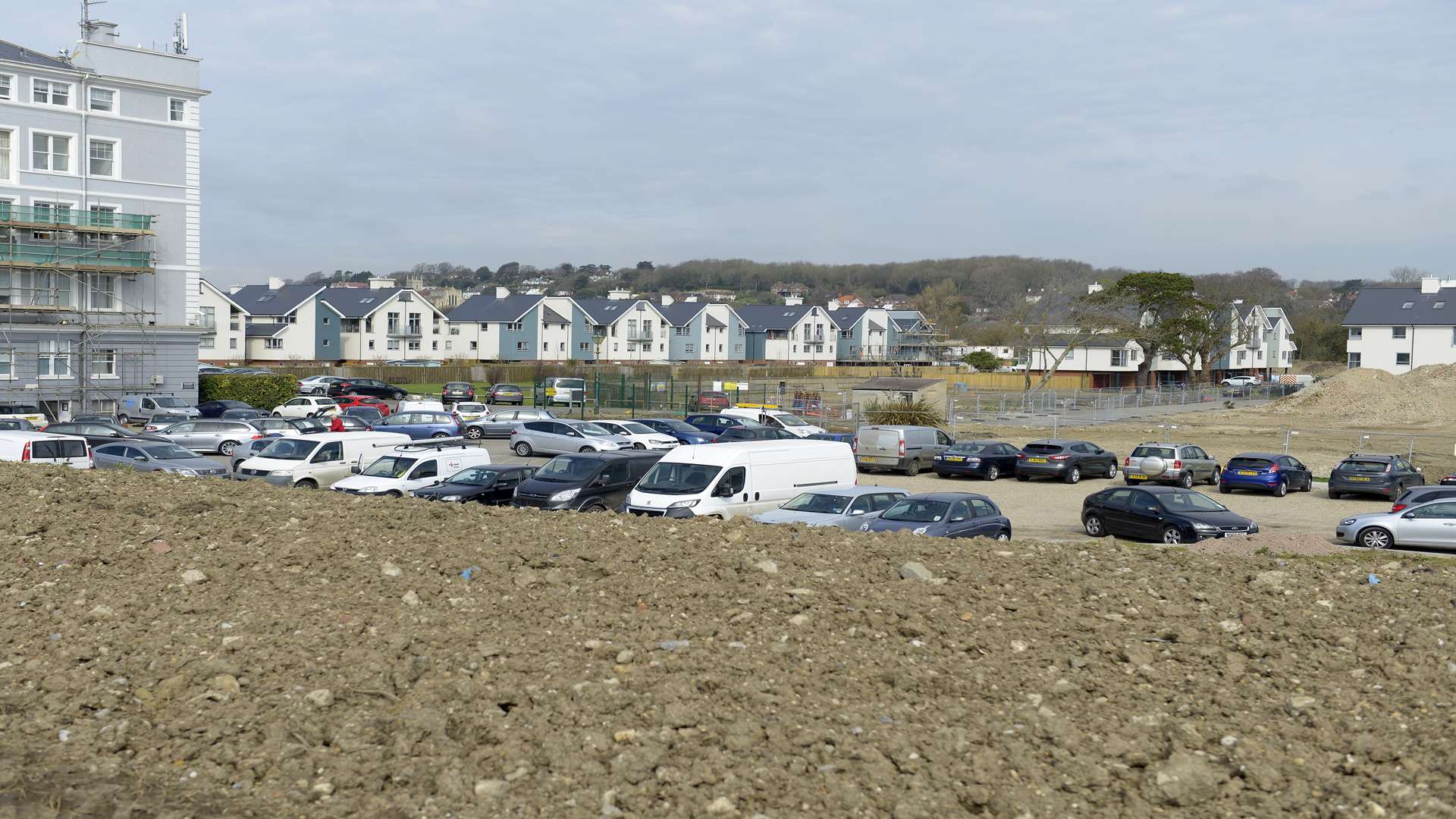 A general shot of Princes Parade in Hythe