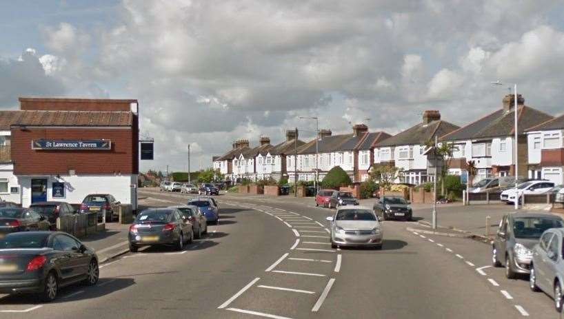 The burglary happened in the St Lawrence area of Ramsgate. Picture: Google