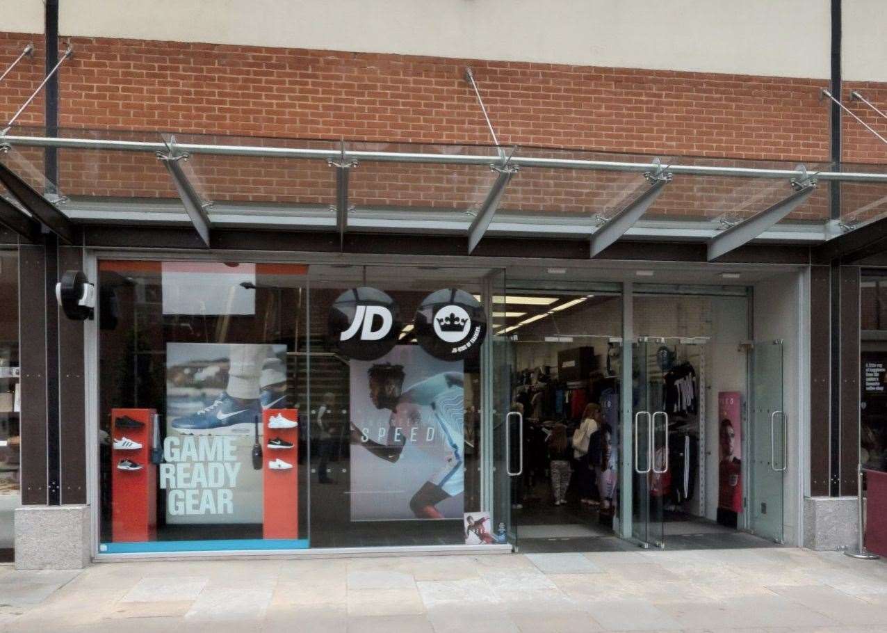 JD Sports already has a Maidstone store, with the fate of the Fremlin Walk site unknown. Picture: Google