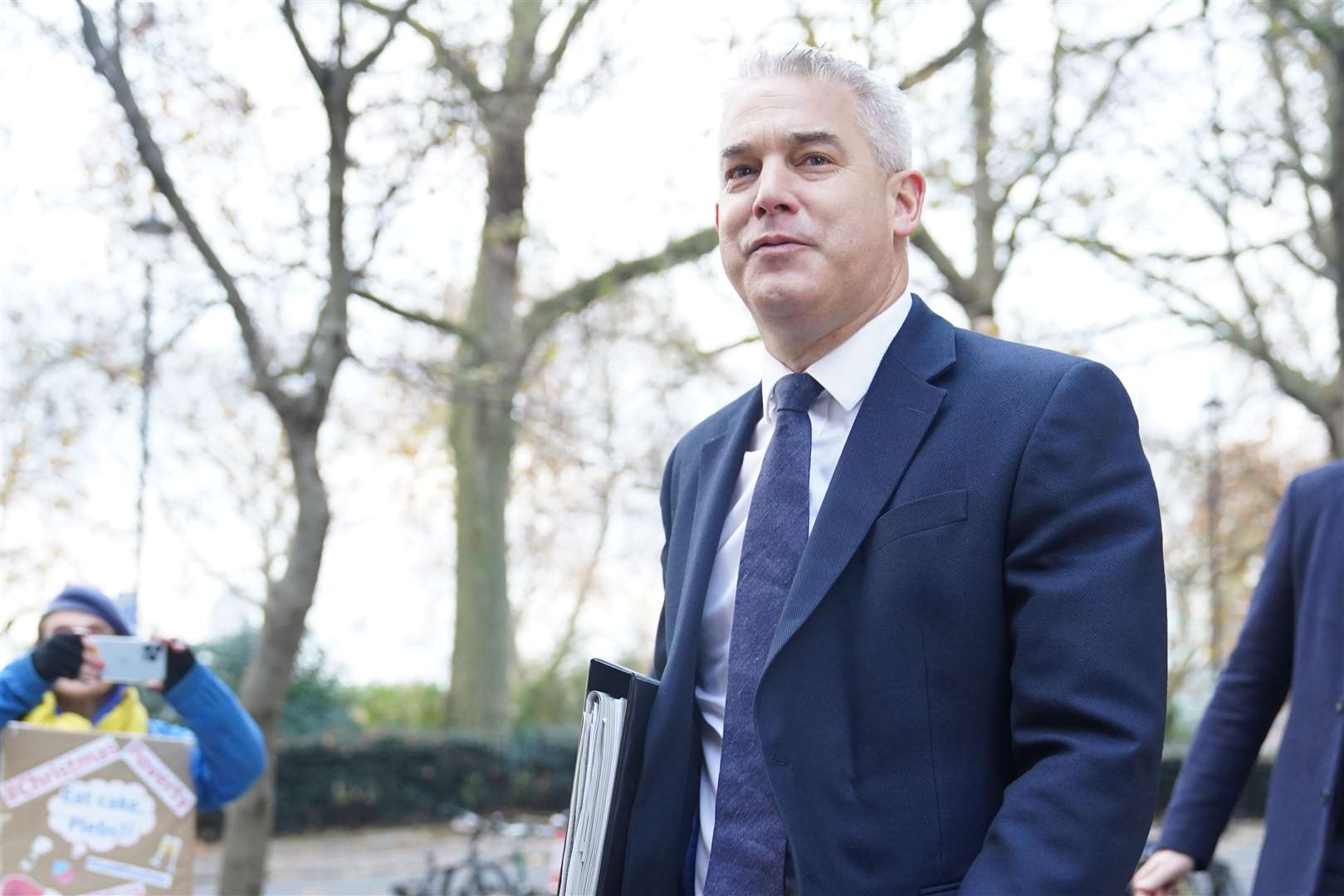 Health Secretary Steve Barclay has been accused of being a ‘bullyboy’ (James Manning/PA)