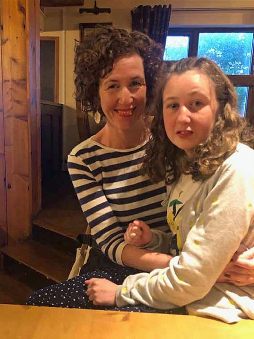 Meabh Quoirin with her daughter Nora (Family Handout/PA)