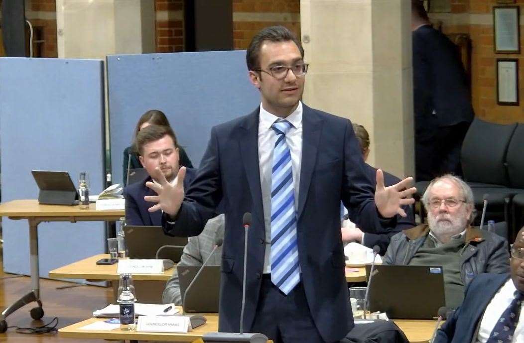 Cllr George Perfect was first elected to the council at the 2023 local elections, a year later he is his Conservative group’s leader.