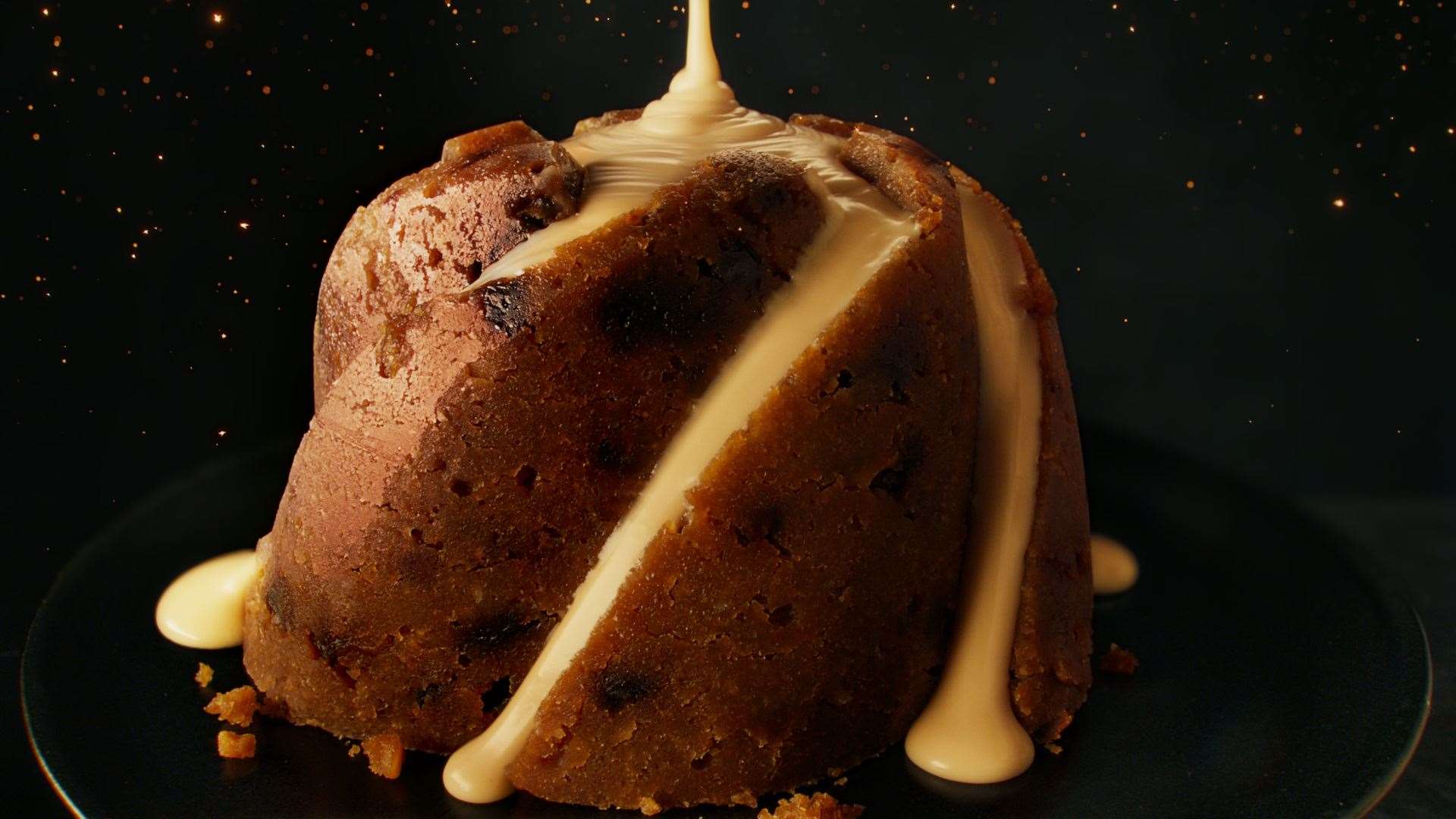 M&S have launched a raft of new products for Christmas including a ‘golden blond Christmas pudding’ (Marks & Spencer/PA)