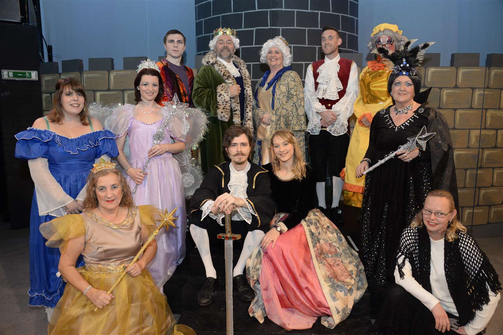 The cast of Blackfish Academy's production of Sleeping Beauty