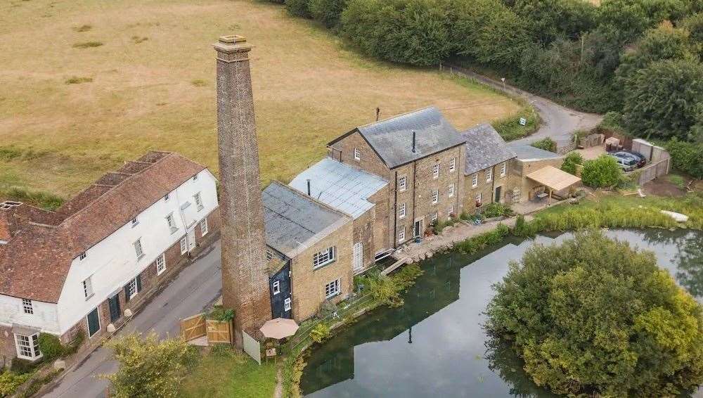 The former flour mill near Sittingbourne is up for sale. Picture: Unique Property Company