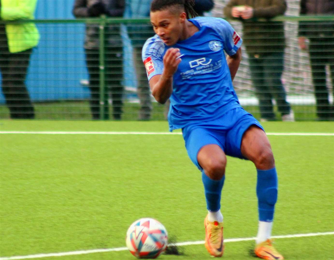 Mason Saunders-Henry netted in both of Herne Bay's matches over the Easter weekend. Picture: Keith Davy