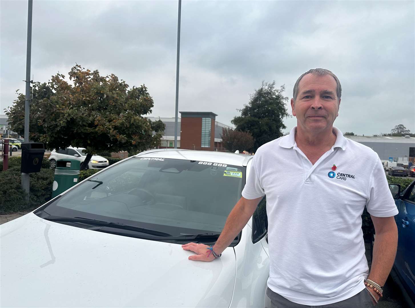 Kevin Meadows drives for Central Cars in Thanet