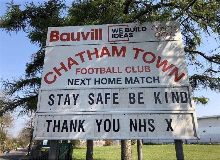 Chatham Town have made a big effort of helping out within their community thanks to an army of volunteers