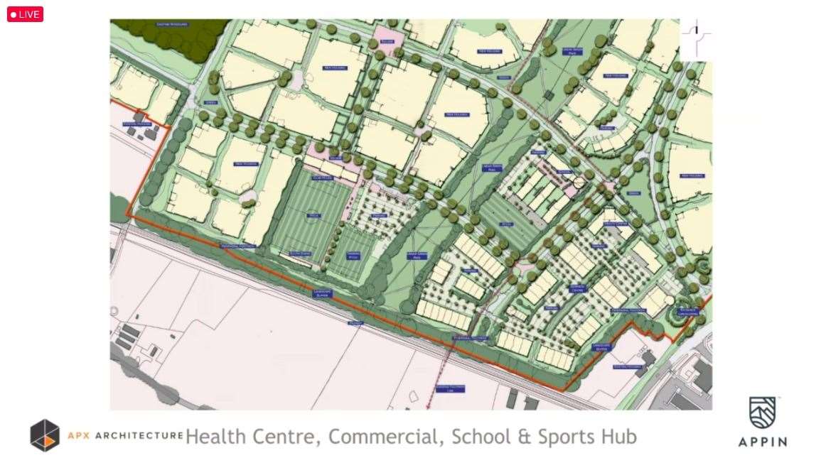 Plans for how the Foxchurch Garden Village could look. Picture: Your Shout