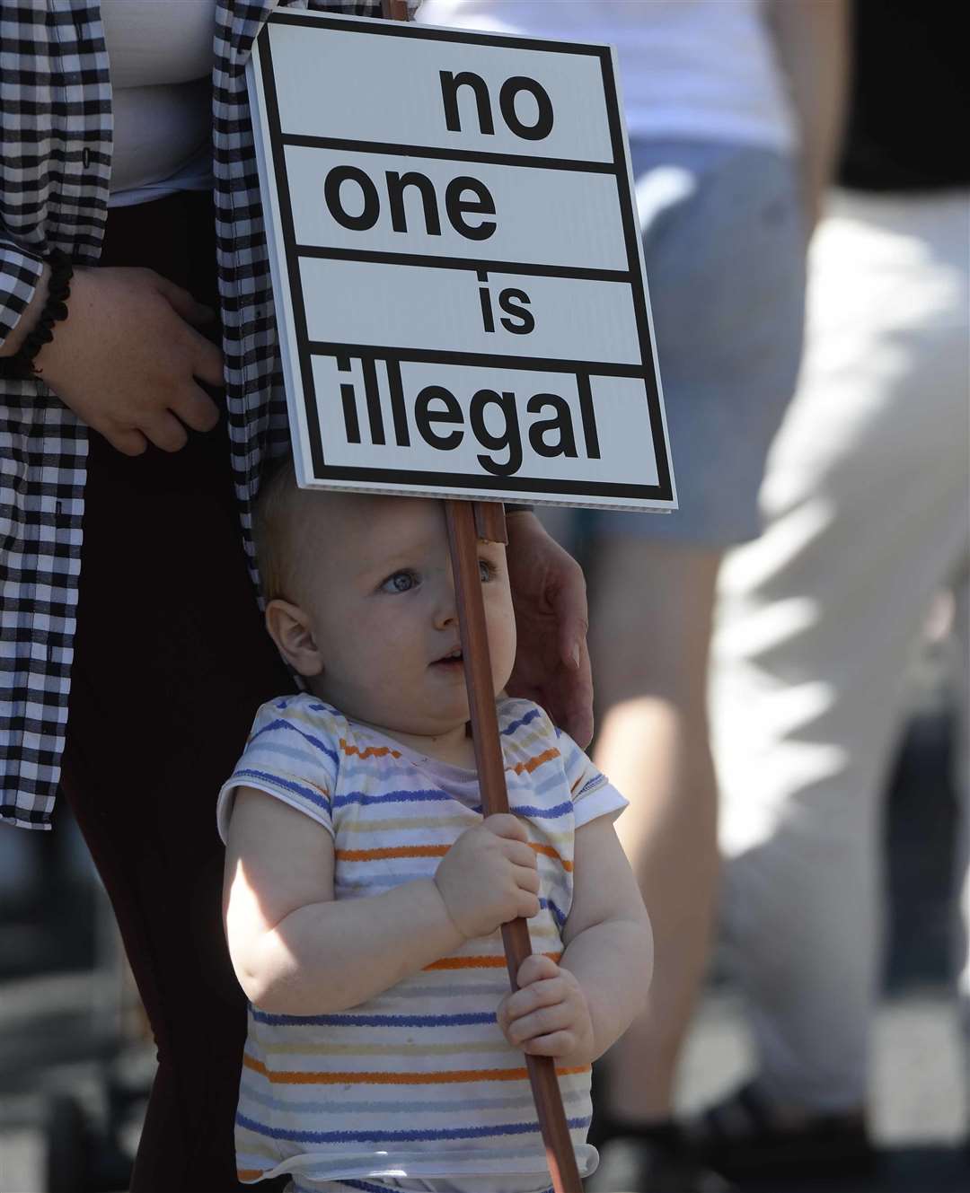 People of all ages joined the peaceful rally (PA)