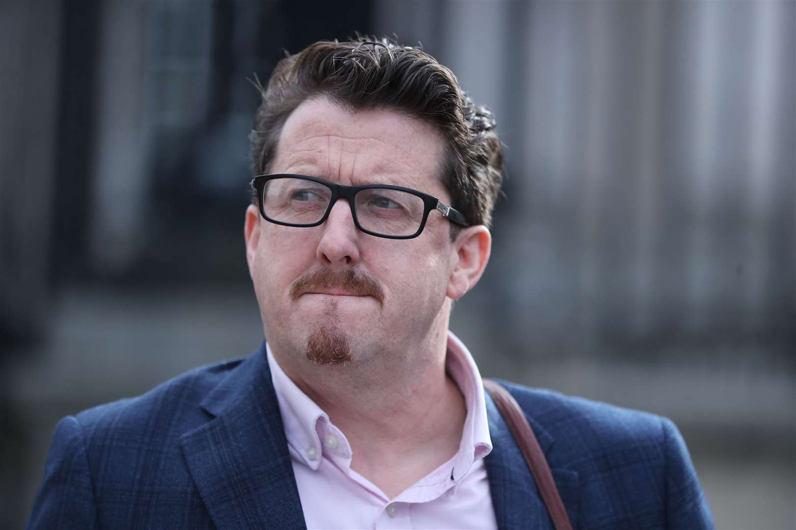 Belfast businessman Sean Napier has taken the case against the DUP (Niall Carson/PA).