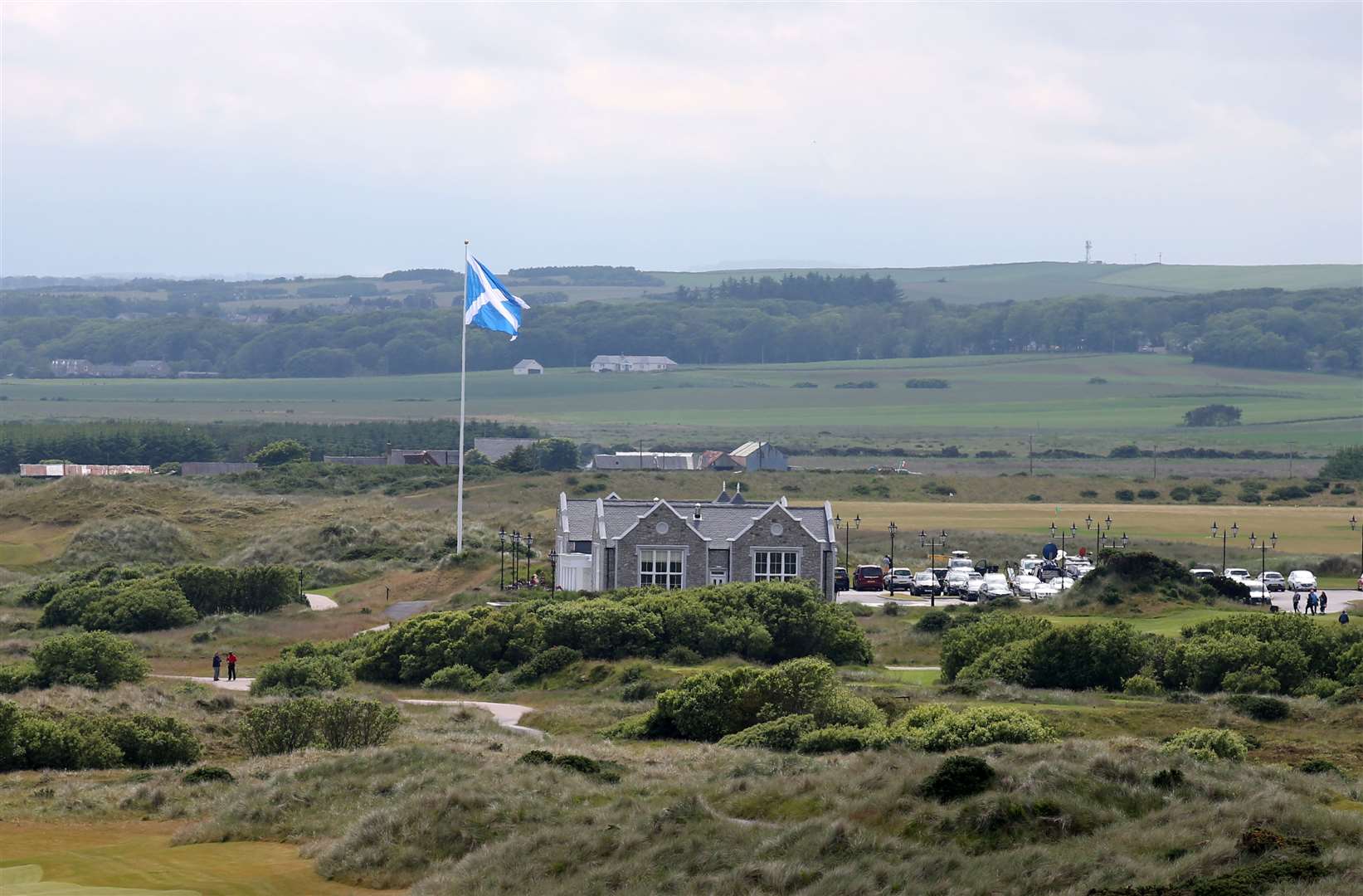 The Trump International golf course opened in 2012 (Andrew Milligan/PA)