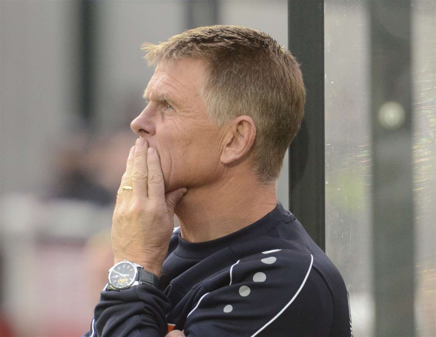 Dover manager Andy Hessenthaler Picture:Chris Davey