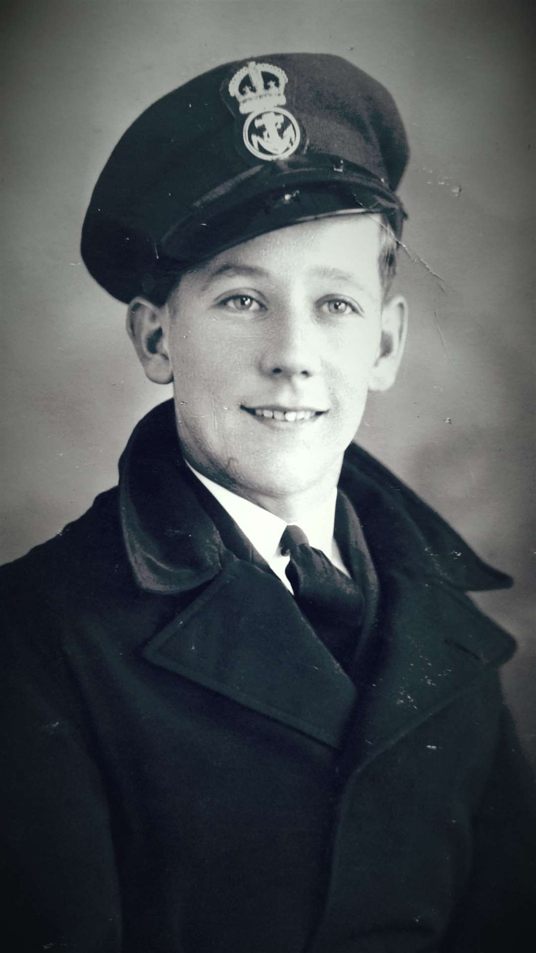 A young Cyril Stuart joined the Royal Navy at the start of the War