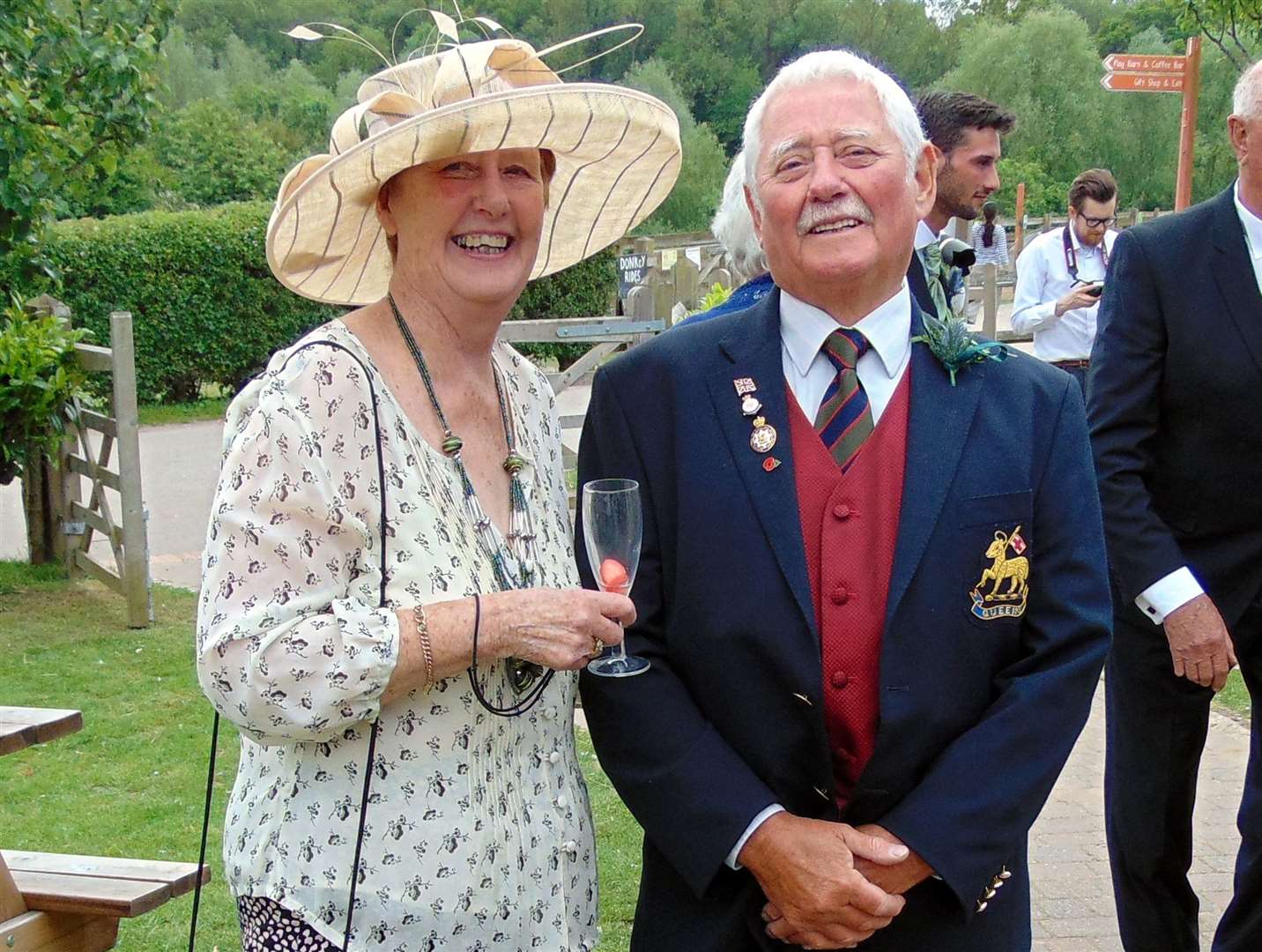 From left: Valerie and John loved to travel. Picture: Paul Seymour