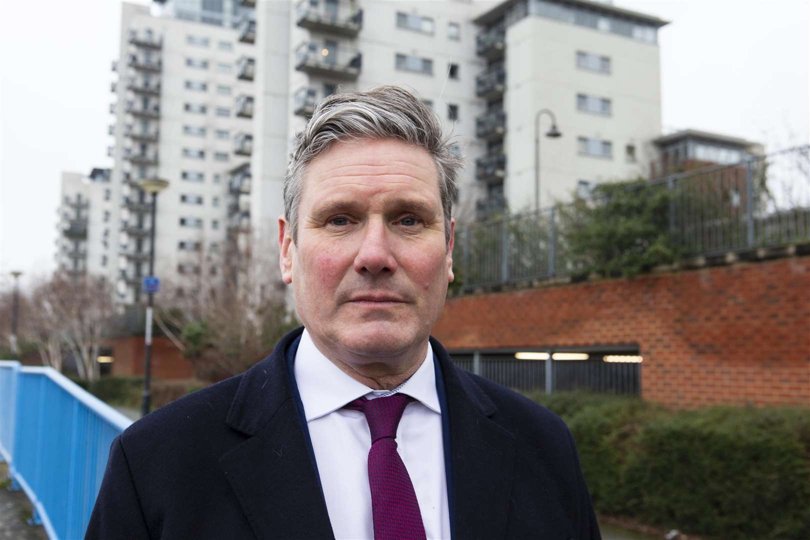 Sir Keir Starmer during a visit to Woolwich (Ian Vogler/Daily Mirror/PA)