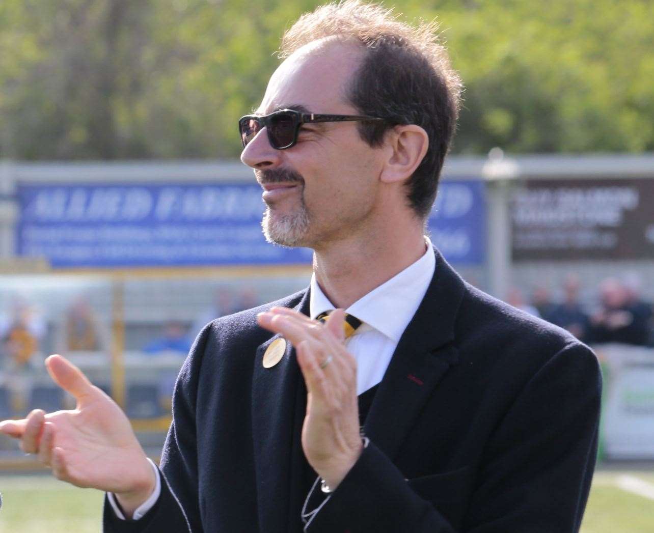 Maidstone United co-owner Oliver Ash Picture: Martin Apps