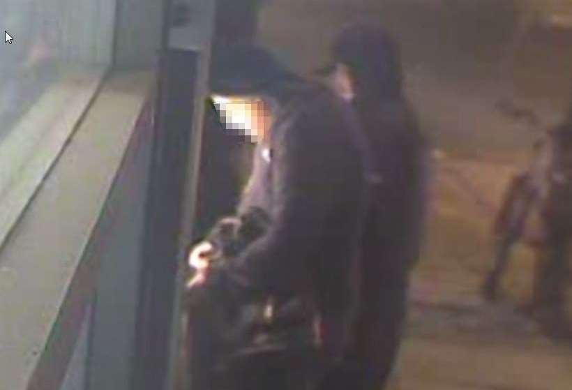 CCTV footage of the robbery. Pic: Kent Police (1340510)