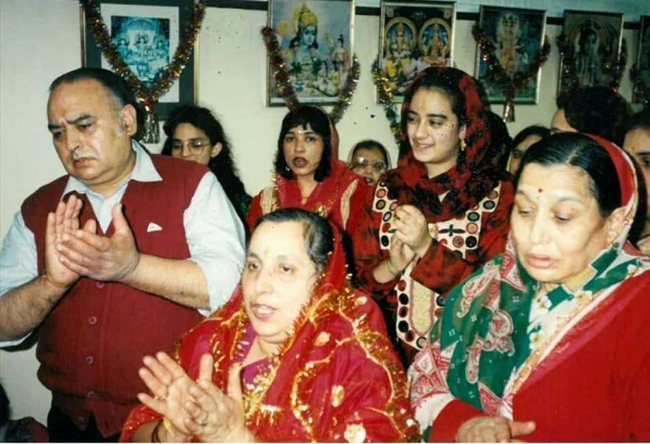 The Murti Staphana Ceremony in 1994, a ritual to bring life into the temple. Picture: Medway Hindu Mandir