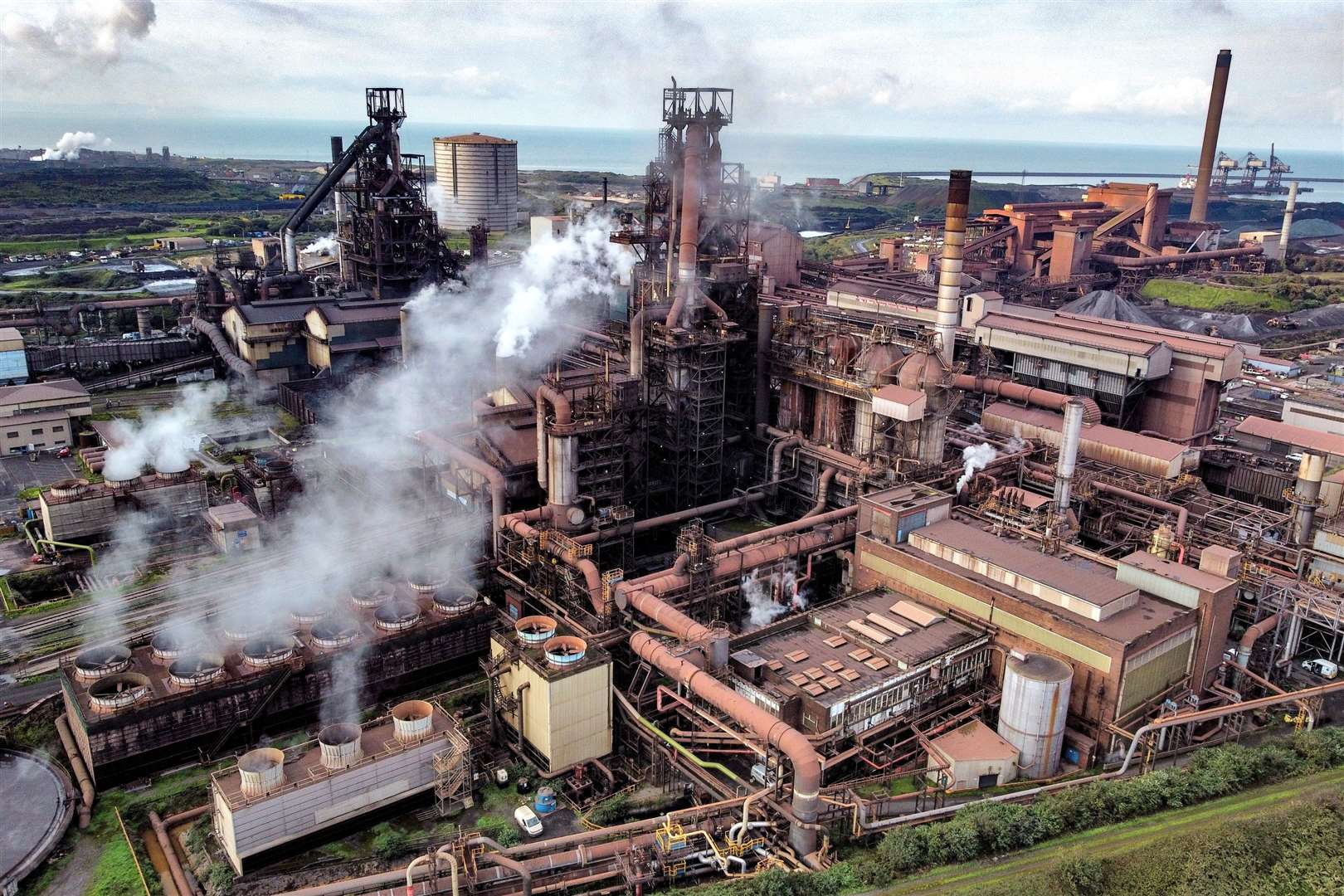 Tata Steel’s Port Talbot site in South Wales (Ben Birchall/PA)